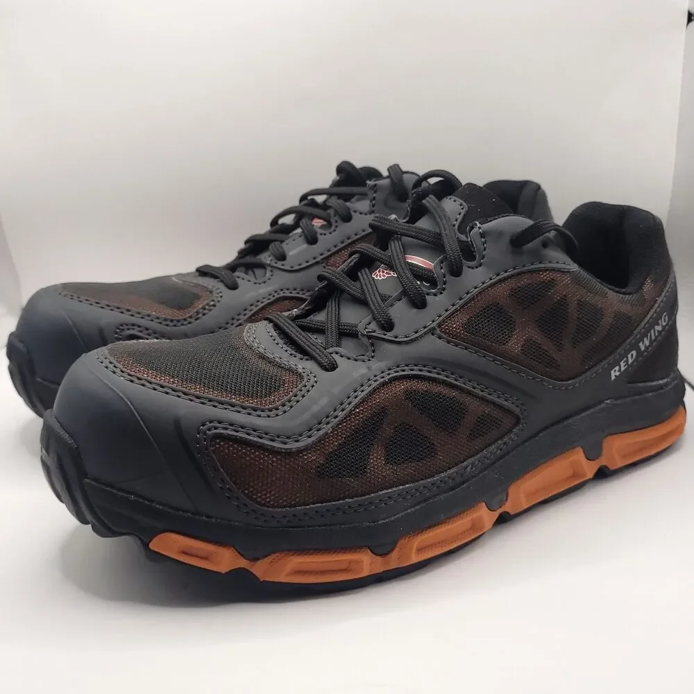 New Mens Red Wing Safety Toe Athletic Work Shoes 6338 Sz 8 E2 Wide NIB